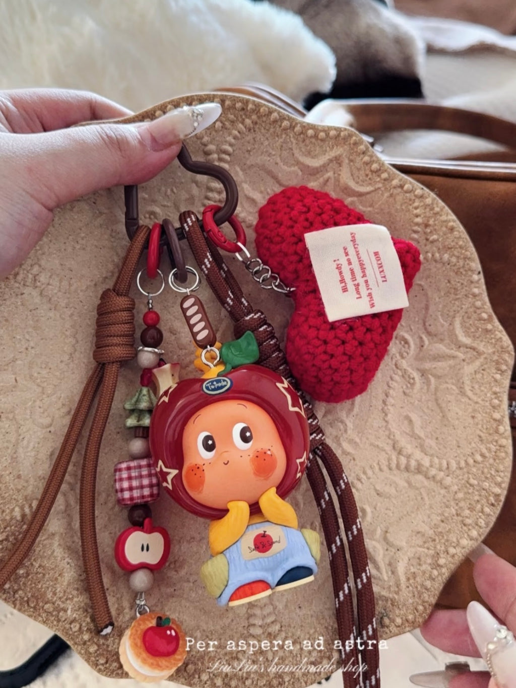 DIY Bag Charm With Adorable Cartoon Character Bag Accessories —Bag Charms & Keychain Accessory