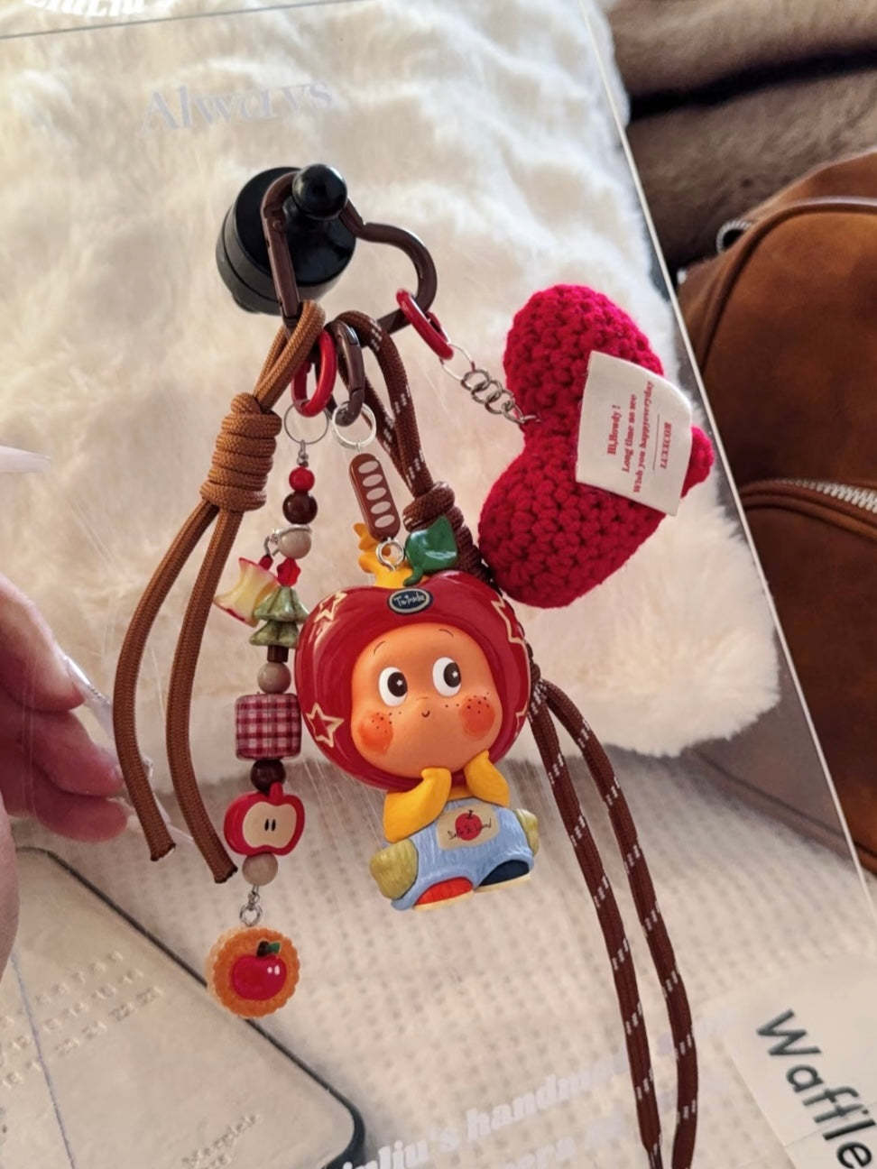 DIY Bag Charm With Adorable Cartoon Character Bag Accessories —Bag Charms & Keychain Accessory