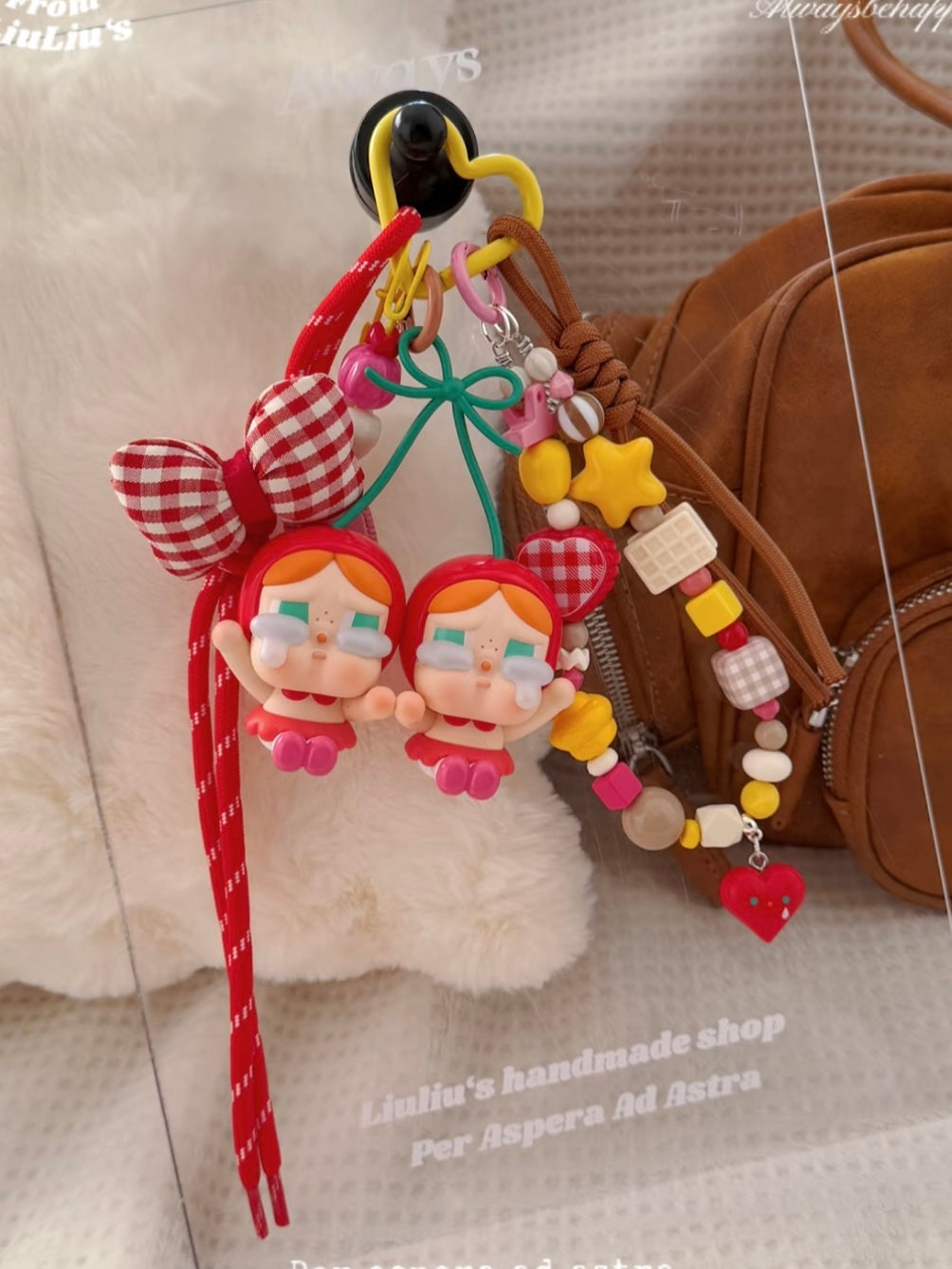 DIY Bag Charm – Handmade Cute bag charms Keychain Accessory