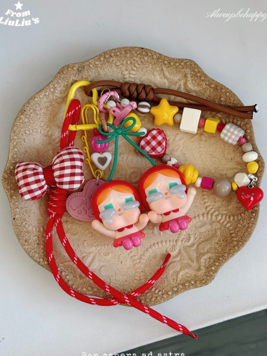 DIY Bag Charm – Handmade Cute bag charms Keychain Accessory