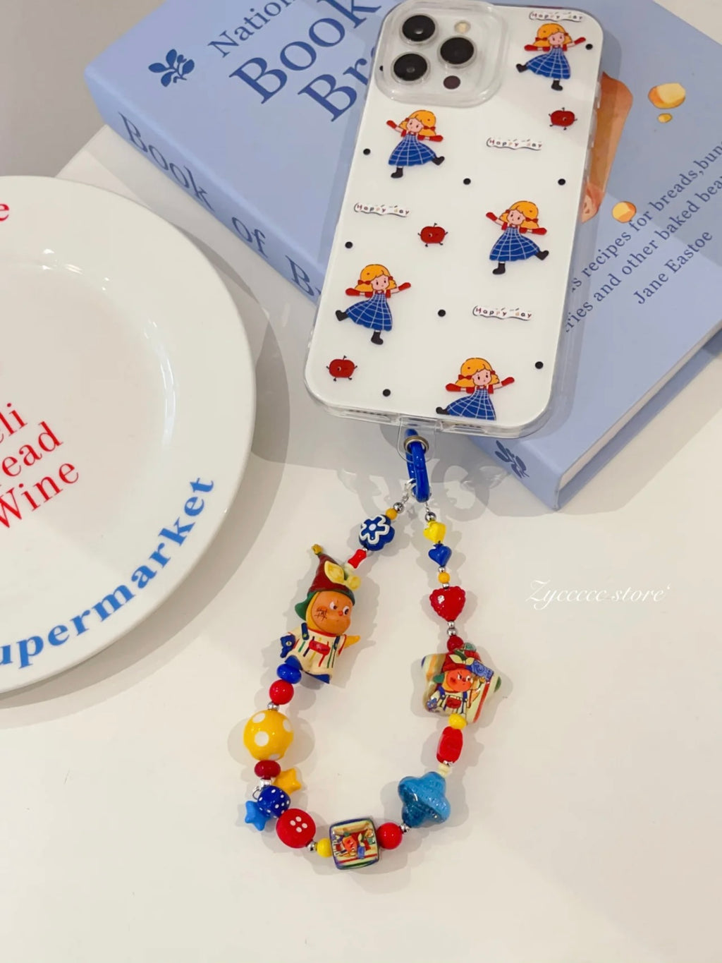 Handmade Kawaii Phone Charm – StarMan in blue vibe