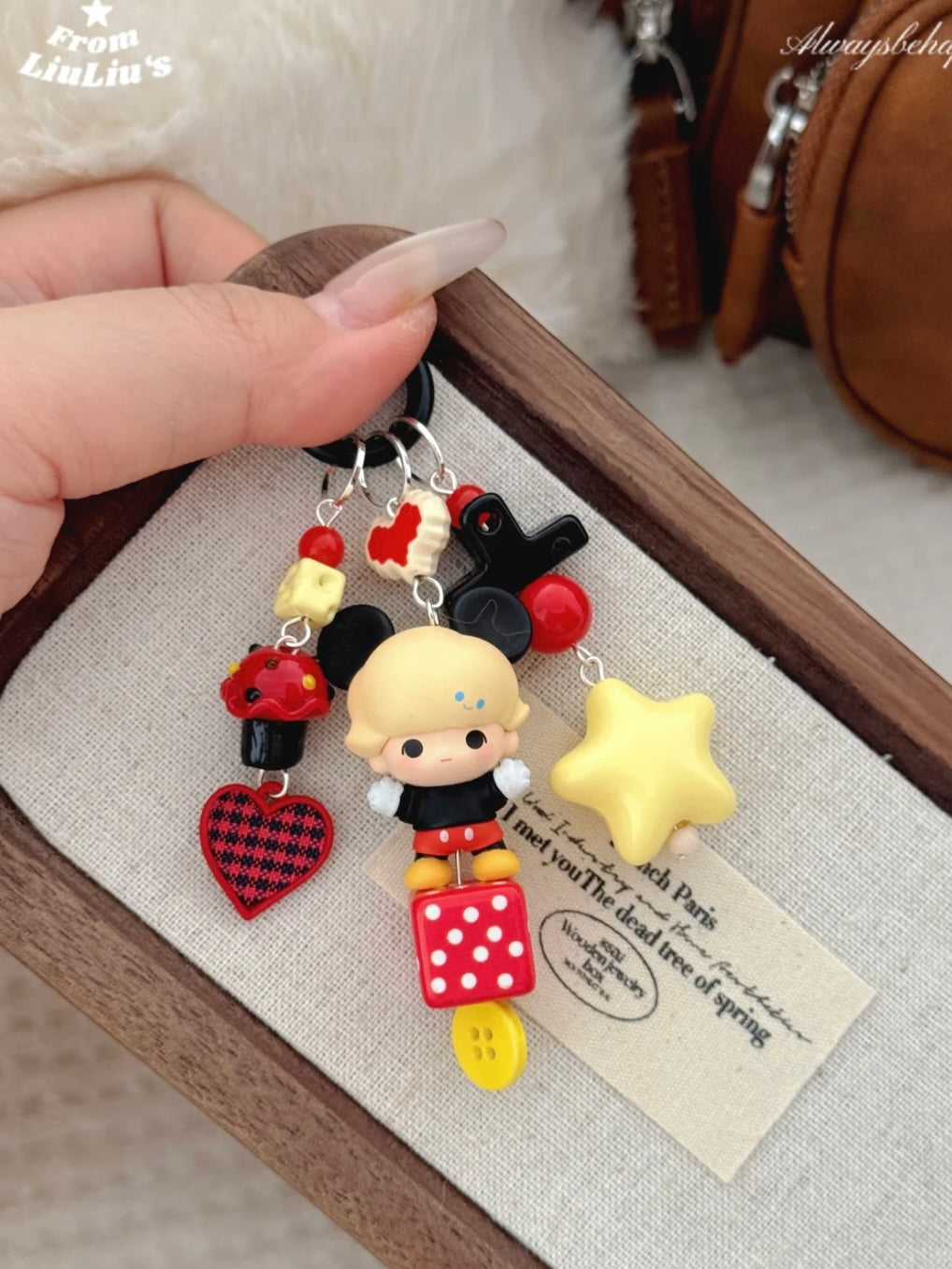 Handmade Custom Beaded Phone Charms - Trendy Toys, Blind Box Toys, Modified Dolls, Phone Chains